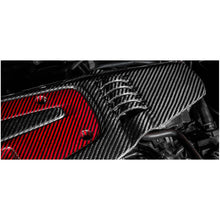 Load image into Gallery viewer, Eventuri Carbon Fiber Engine Cover Red &amp; Black for Honda FL5, FK8 and FK2
