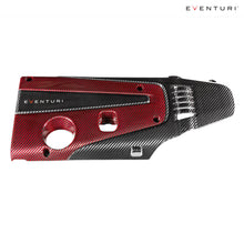 Load image into Gallery viewer, Eventuri Carbon Fiber Engine Cover Red &amp; Black for Honda FL5, FK8 and FK2

