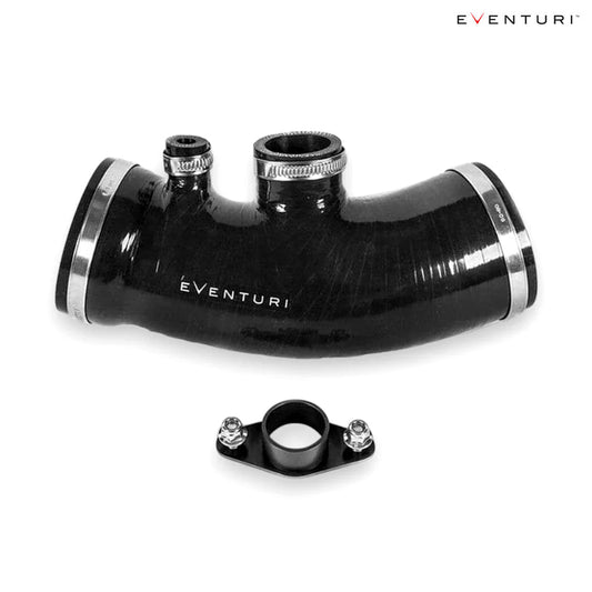 Eventuri Carbon Fiber V2 MAF Tube and Silicon Set for Honda Civic FK8