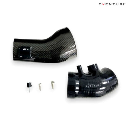 Eventuri Carbon Fiber V2 MAF Tube and Silicon Set for Honda Civic FK8