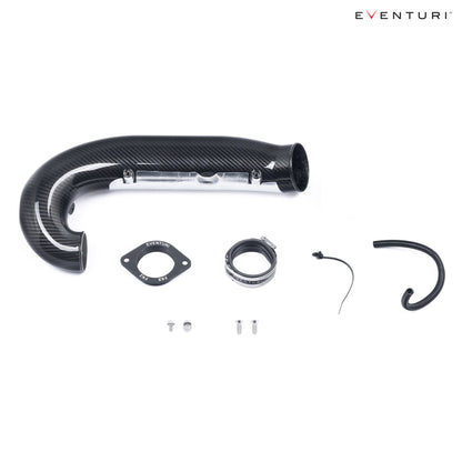 Eventuri Carbon Fiber Turbo Tube for Honda Civic FL5 Type R, Integra Type S 2024