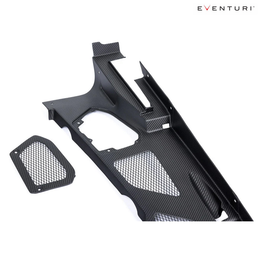 Eventuri Carbon Fiber Engine Cover Set Matte Finish for Lamborghini Huracan