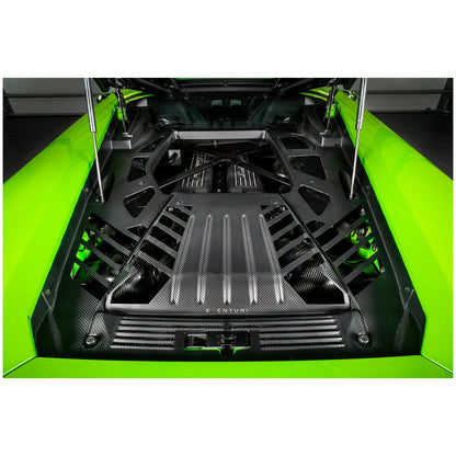 Eventuri Carbon Fiber Engine Cover Set Matte Finish for Lamborghini Huracan