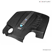 Load image into Gallery viewer, Eventuri Carbon Fiber Black Engine Cover for BMW N55, BMW F87 M2
