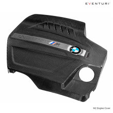 Load image into Gallery viewer, Eventuri Carbon Fiber Black Engine Cover for BMW N55, BMW F87 M2
