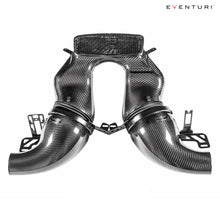 Load image into Gallery viewer, Eventuri Carbon Fiber Black Intake for Porsche 991 Turbo

