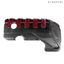 Load image into Gallery viewer, Eventuri Carbon Fiber Black and Red Engine Cover for Audi RS3 Gen 2 / TTRS 8S
