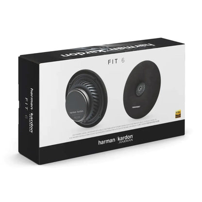 Harman Kardon Coaxial Speaker Fit 6 6.5" 2-Way 45W RMS 4Ω