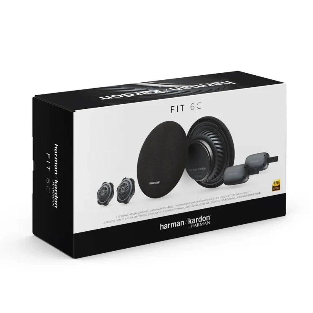 Harman Kardon Component Speaker Fit 6C 6.5" 2-Way 50W RMS 4Ω