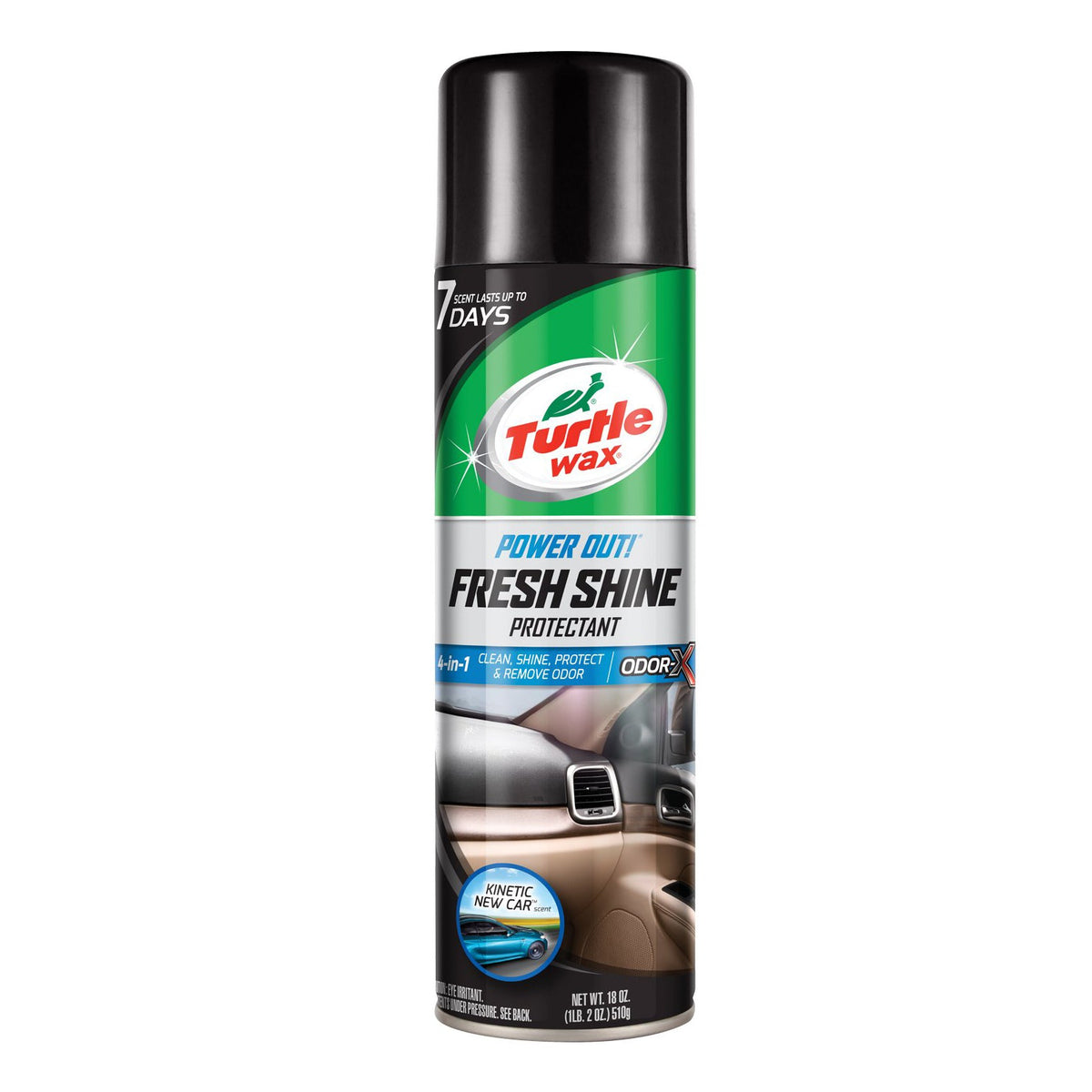 Turtle Wax Power Out Fresh Shine Kinetic New Car 16oz.