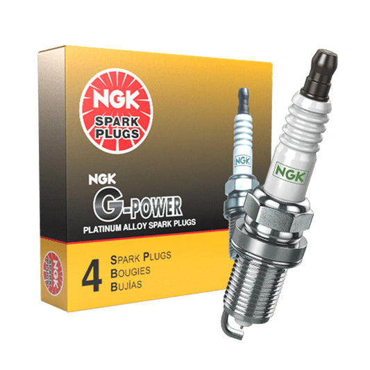 NGK G-Power Platinum Spark Plug BCPR6EGP Pack of 4pcs.