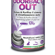 Load image into Gallery viewer, Ma-Fra Odorbact Out Car Aircon Sanitizer in Color Box New Car Scent 150ml
