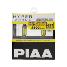 Load image into Gallery viewer, PIAA Hyper Arros 2500K Ion Yellow Halogen Bulb HB3 / HB4
