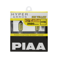 Load image into Gallery viewer, PIAA Hyper Arros 2500K Ion Yellow Halogen Bulb H16
