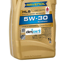 Load image into Gallery viewer, Ravenol Synthetic Clean Synto HLS 5W30 1 Liter
