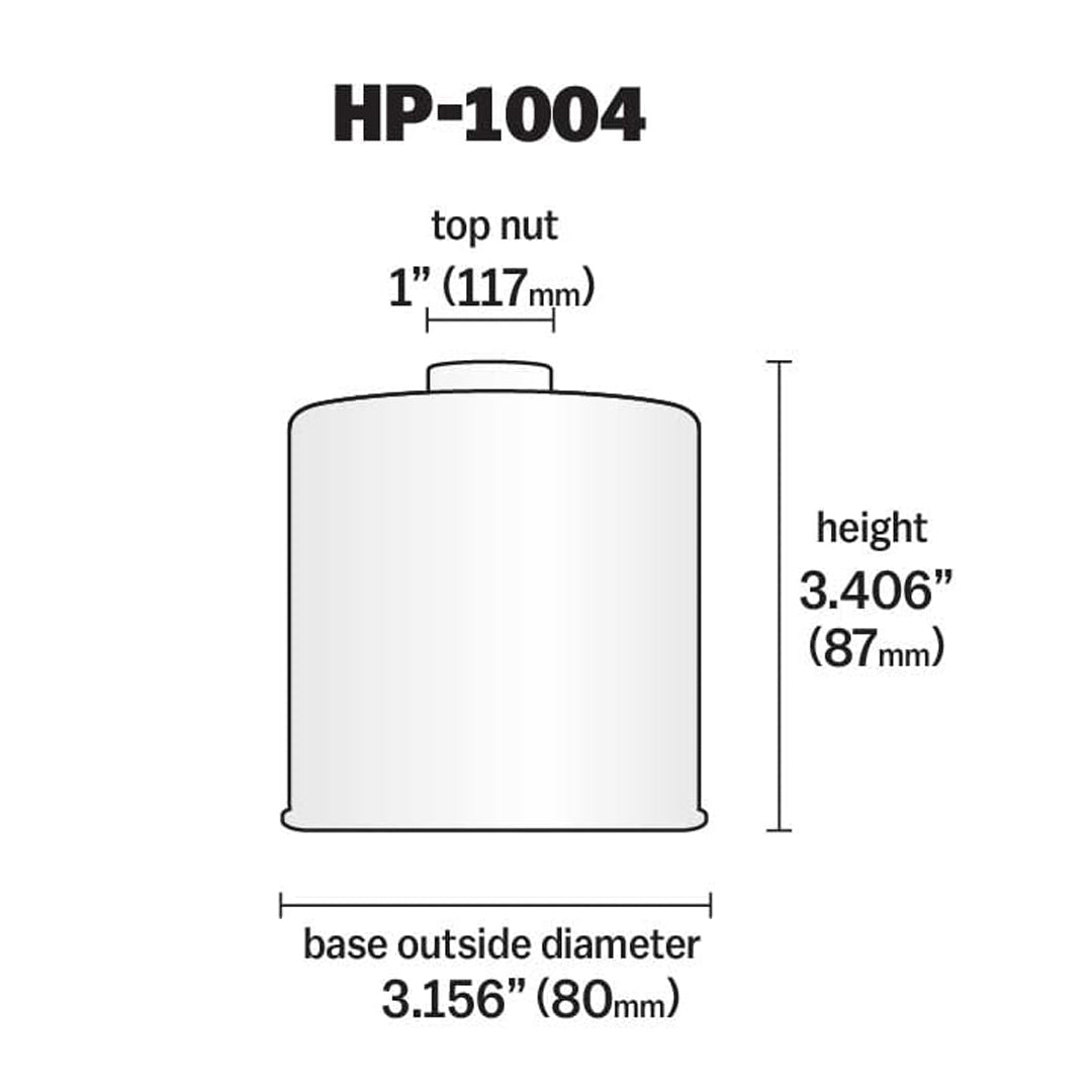 K&N High Performance Oil Filter HP-1004