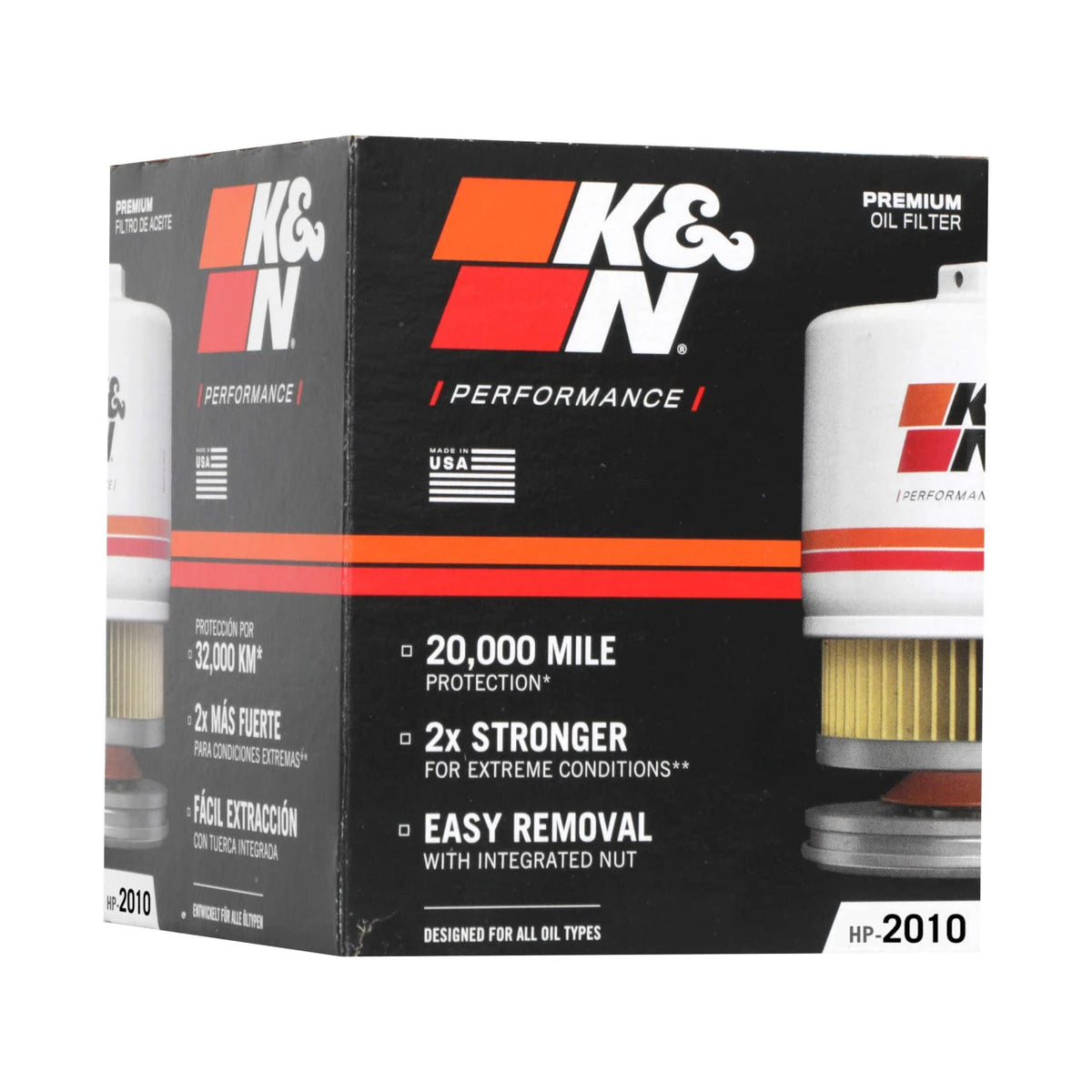 K&N High Performance Oil Filter HP-2010