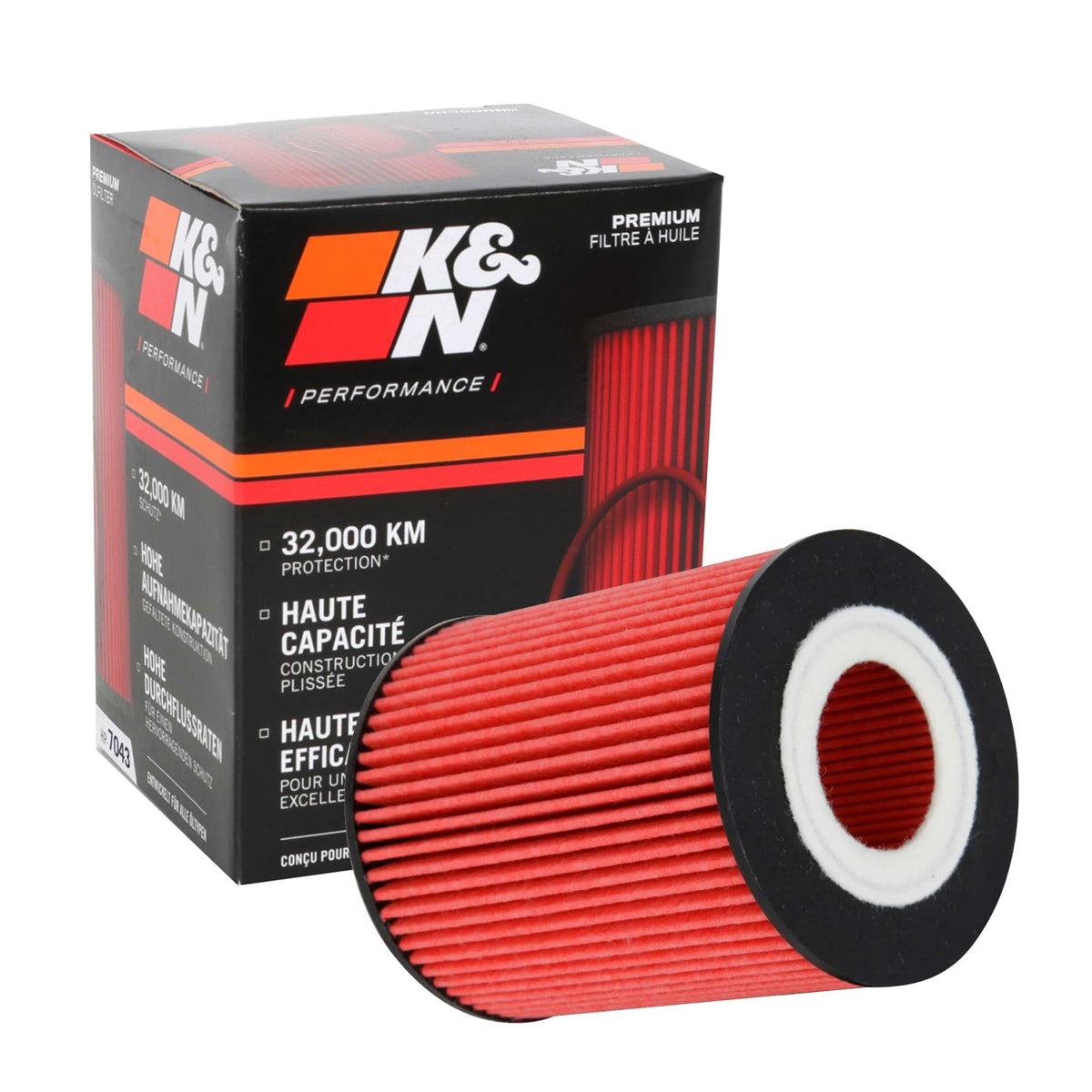 K&N High Performance Oil Filter HP-7043