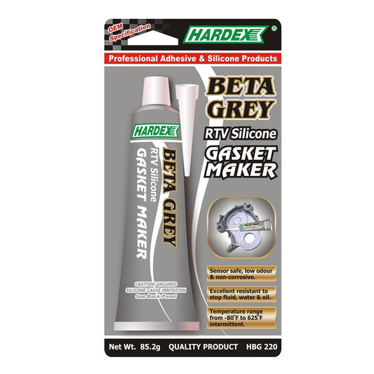 Hardex Beta Grey RTV Silicone Gasket Maker 85.2g