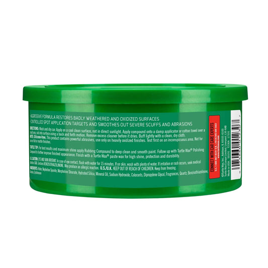 Turtle Wax Heavy Duty Rubbing Compound 10.5oz