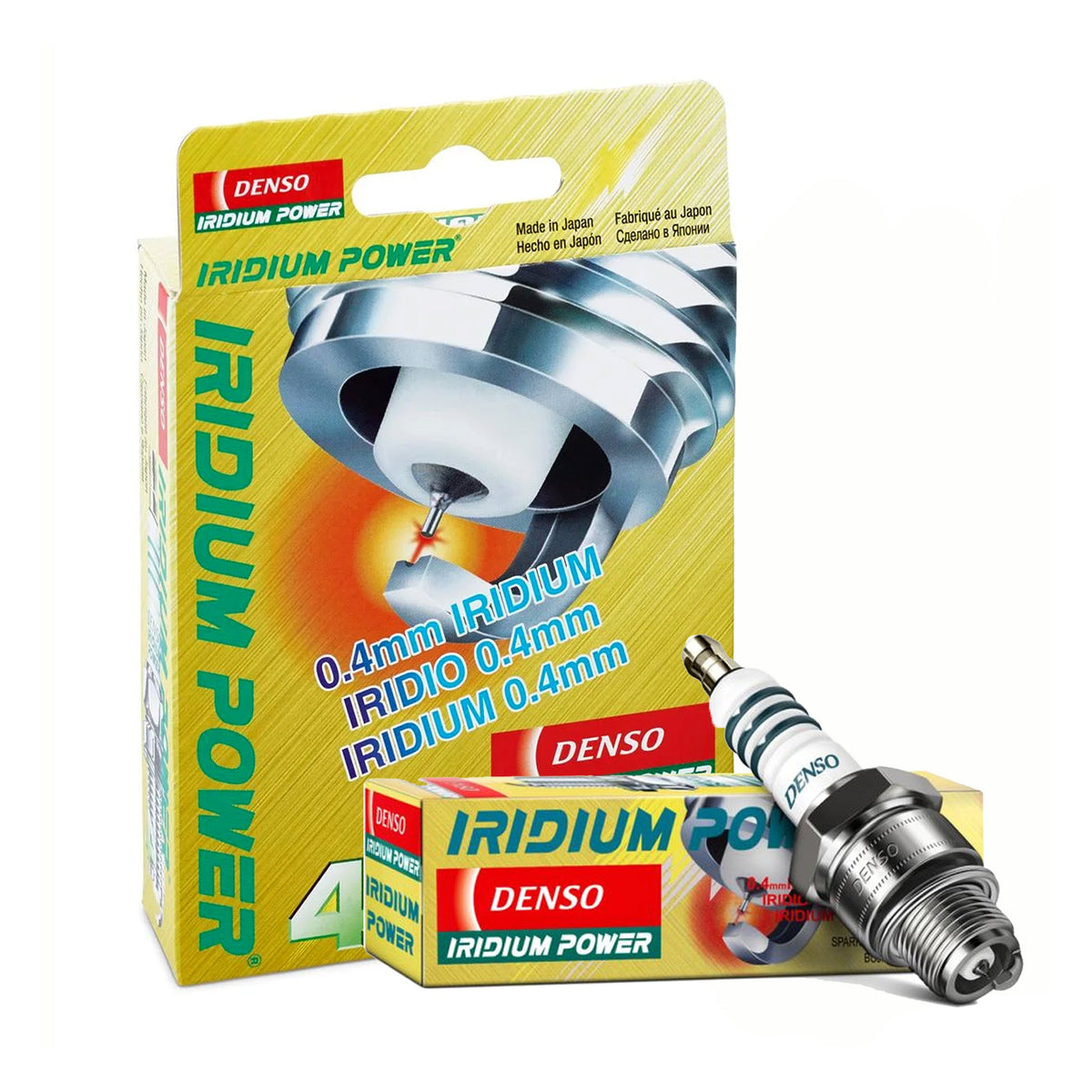 Denso Iridium Power Spark Plug IK20 Pack of 4pcs.