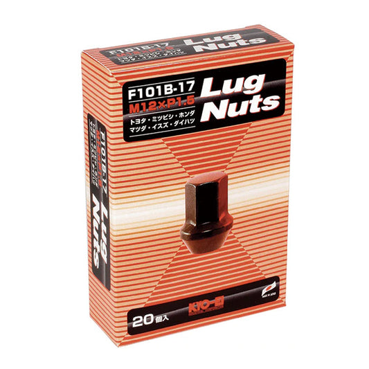 Kyo-Ei Lugnuts M12 x 1.5 17 Hex 20pcs/pk.