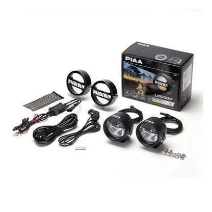 Piaa LED Sport Lamp LPW530 Dual Color Driving Beam 6000K White + 2500K Ion Yellow 3.5" Pair