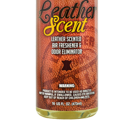 Chemical Guys Air Freshener And Odor Eliminator Leather Scent 16 oz.