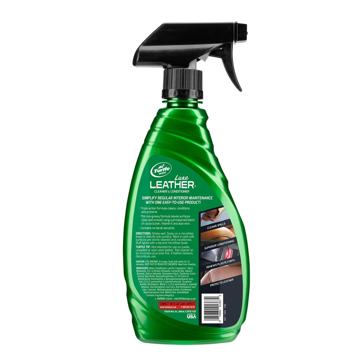 Turtle Wax Luxe Leather Cleaner & Conditioner 473ml