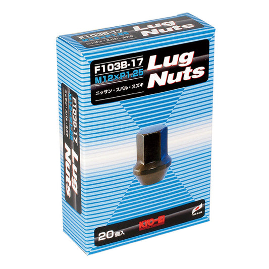 Kyo-Ei Lugnuts M12 x 1.25 17 Hex 20pcs/pk.