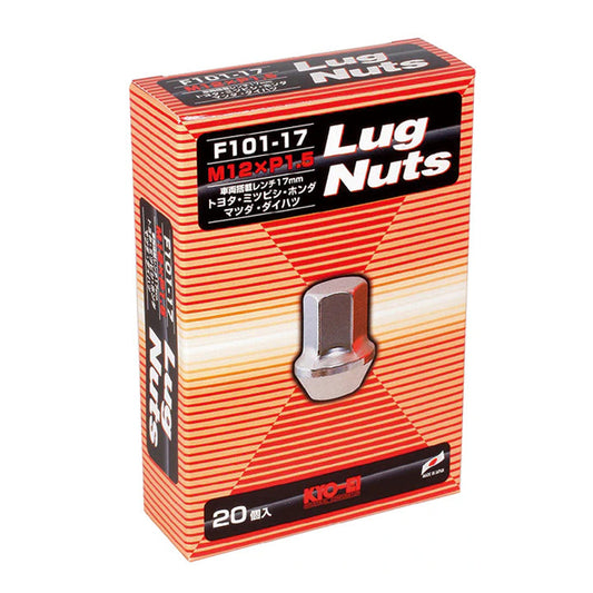 Kyo-Ei Lugnuts M12 x 1.5 17 Hex 20pcs/pk.