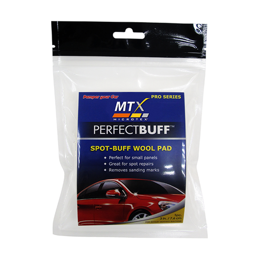 Microtex Buffing Pad Spot Buff Wool Pad 6"
