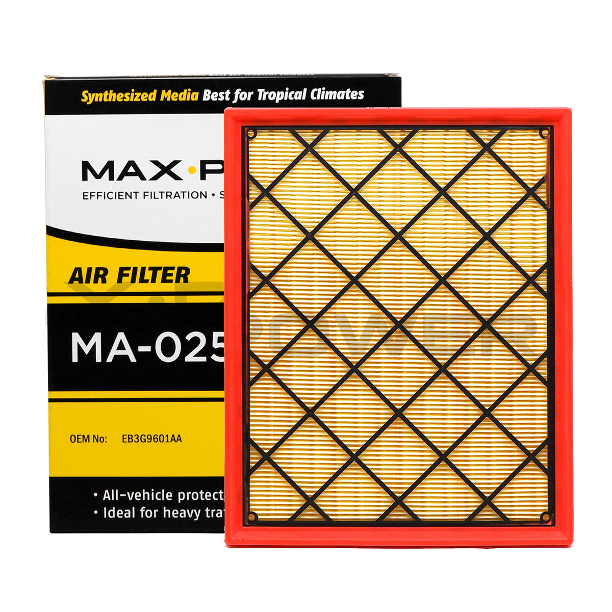 Max Power Air Filter MA-025 for Ford Everest 2.2, 3.2, Ranger 2015-2022