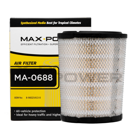 Max Power Air Filter MA-0688 for Isuzu NMR, NLR, NQR, NPR 2018-