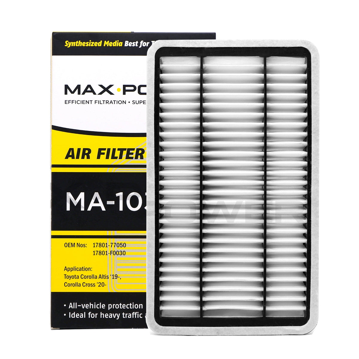 Max Power Air Filter MA-1023 for Toyota Hiace Grandia GL, Commuter 2016-2019