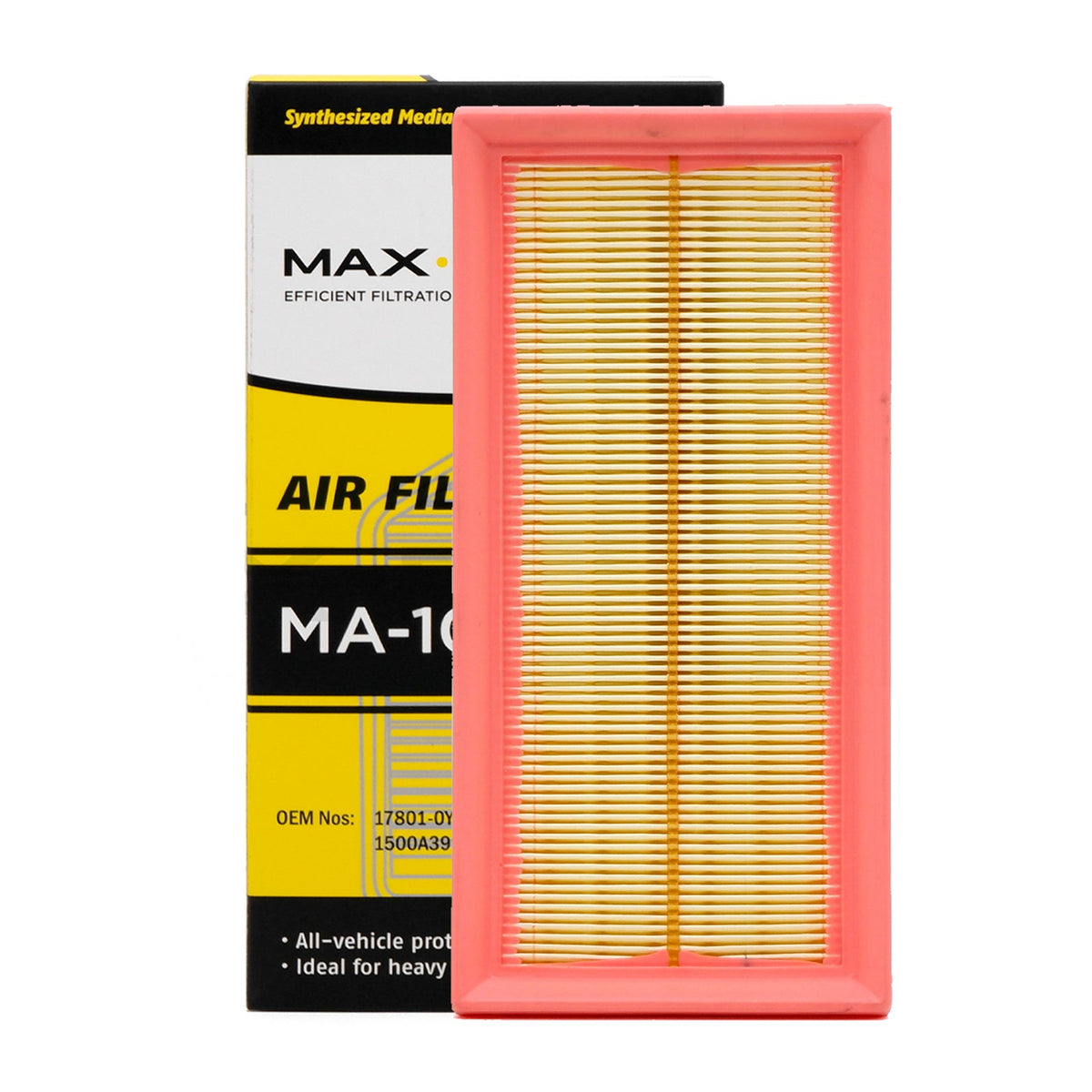 Max Power Air Filter MA-1034 for Toyota Vios 2014-, Avanza 2016-2022, Rush 2018-, Mitsubishi Mirage 2013-, Xpander 2018-