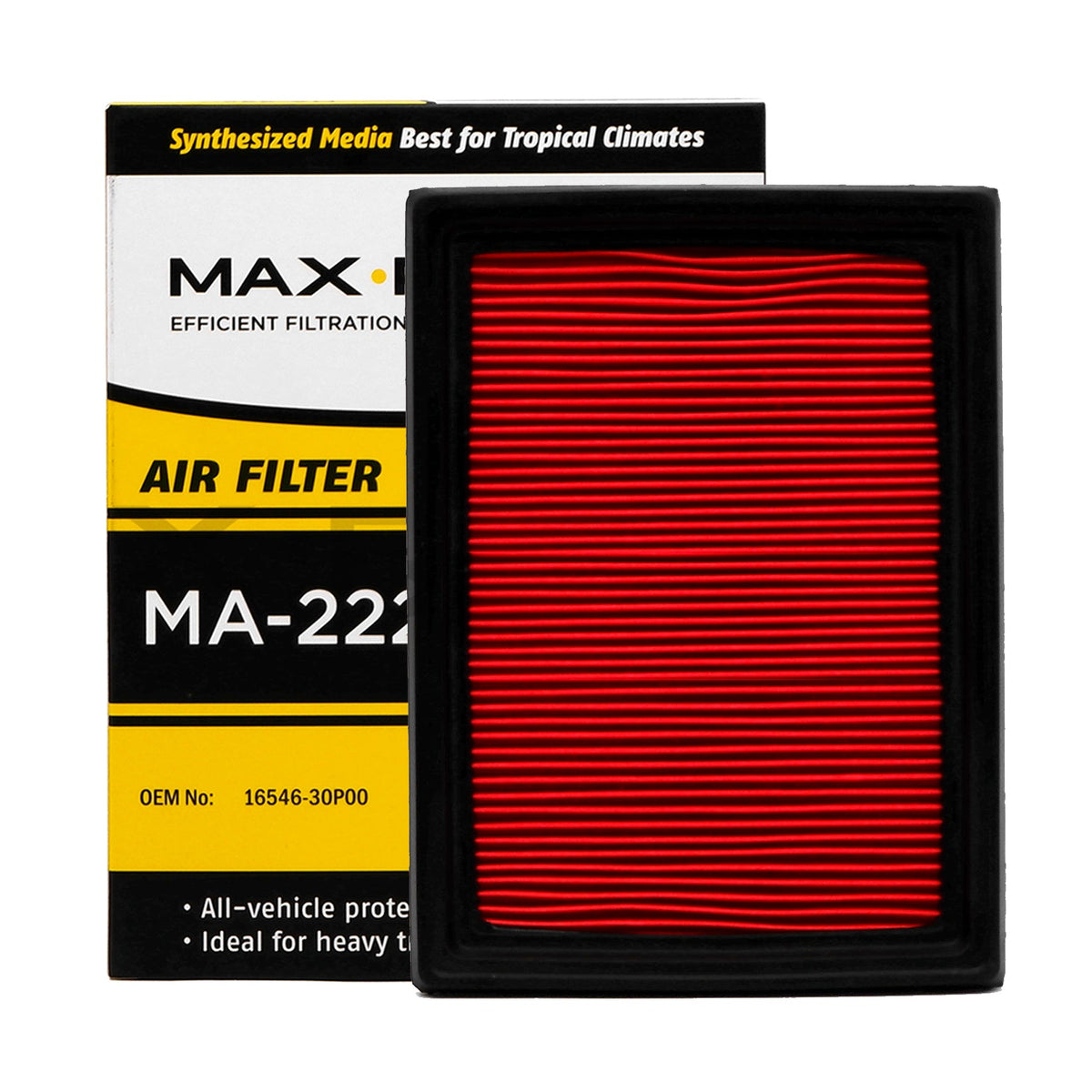Max Power Air Filter MA-222V for Nissan Juke 2010-, Sylphy 2012-
