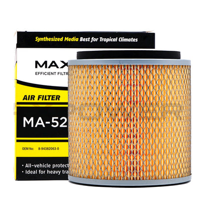 Max Power Air Filter MA-520V for Isuzu Crosswind, Elf, 4JA1, 4JB1, 4HG1, 4JH1