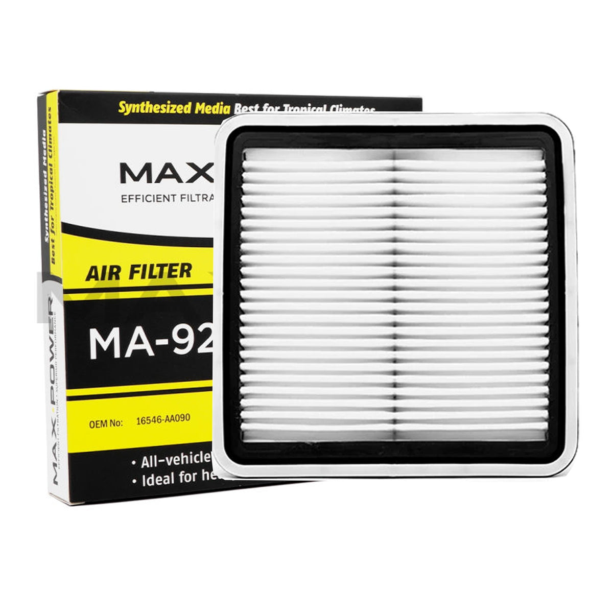 Max Power Air Filter MA-926 for Subaru Forester, Impreza, Legacy, Outback ‘08-, XV ‘12-`17