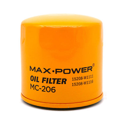 Max Power Oil Filter MC-206 for Nissan Sentra Dsl, Terrano, Navara 2008-
