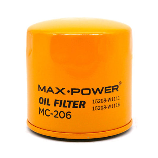 Max Power Oil Filter MC-206 for Nissan Sentra Dsl, Terrano, Navara 2008-