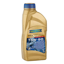 Load image into Gallery viewer, Ravenol Fully Synthetic Manual Transmission Gear Oil GL-4 MTF-2 SAE 75W80 1 Liter
