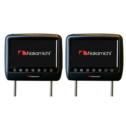 Nakamichi Car Headrest Monitor NHM-900PM 9" MirrorLink