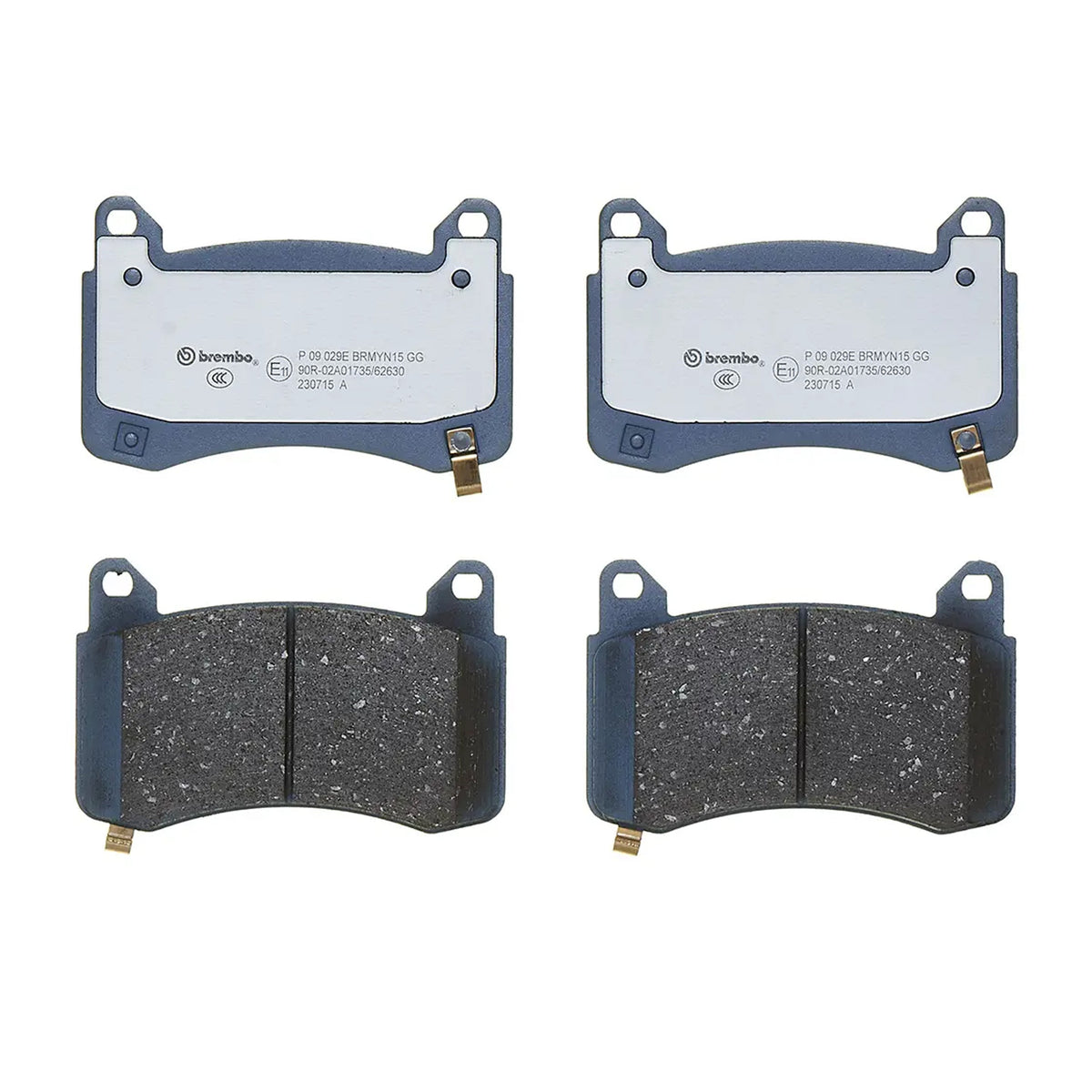 Brembo Front Semi Metallic EV Brake Pad P09029E for Tesla Model Y
