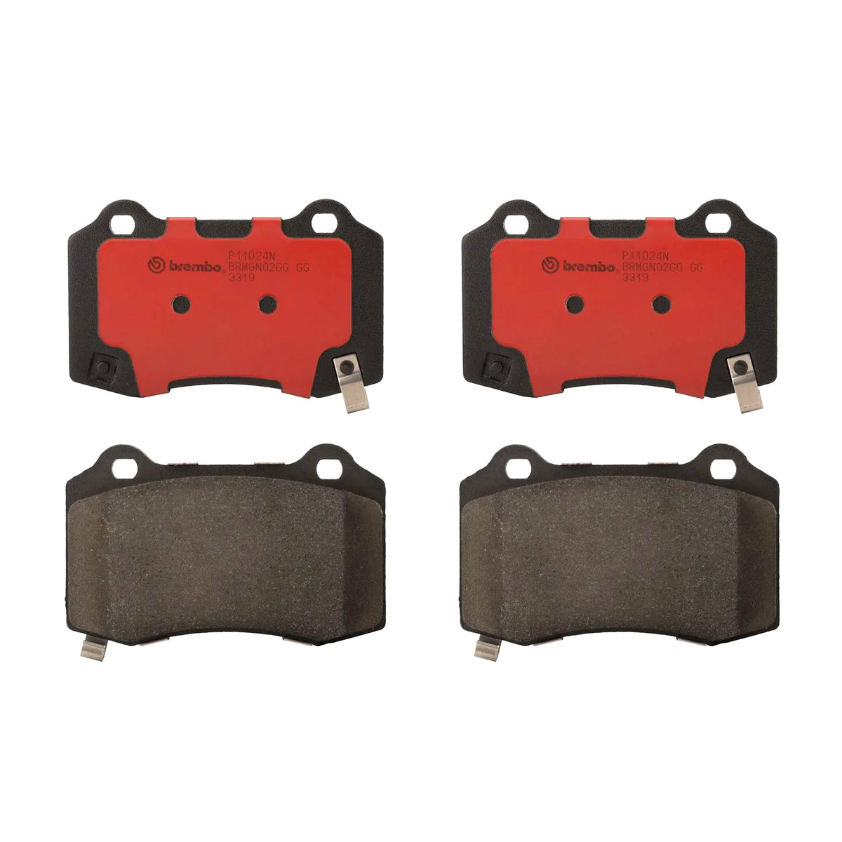 Brembo Rear Ceramic Brake Pad P11024N for Jeep Grand Cherokee, Chrysler 300C, Dodge Challenger, Charger