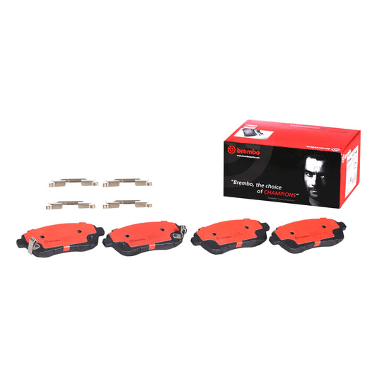 Brembo Front Ceramic Brake Pad P16013N for Suzuki Swift 2017-Up, Ertiga 2014-2018, Ford Fiesta 2010-2017, Mazda 2 2010-2014
