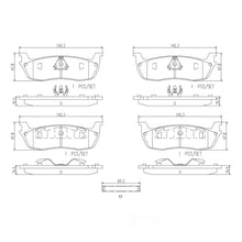 Load image into Gallery viewer, Brembo Rear Ceramic Brake Pad P24083N for Ford F150 1997-2008
