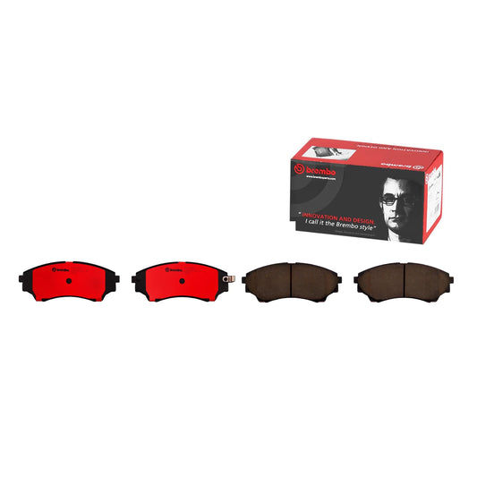 Brembo Front Ceramic Brake Pad P24086N for Ford Everest 2003-2015, Ranger 2006-2011