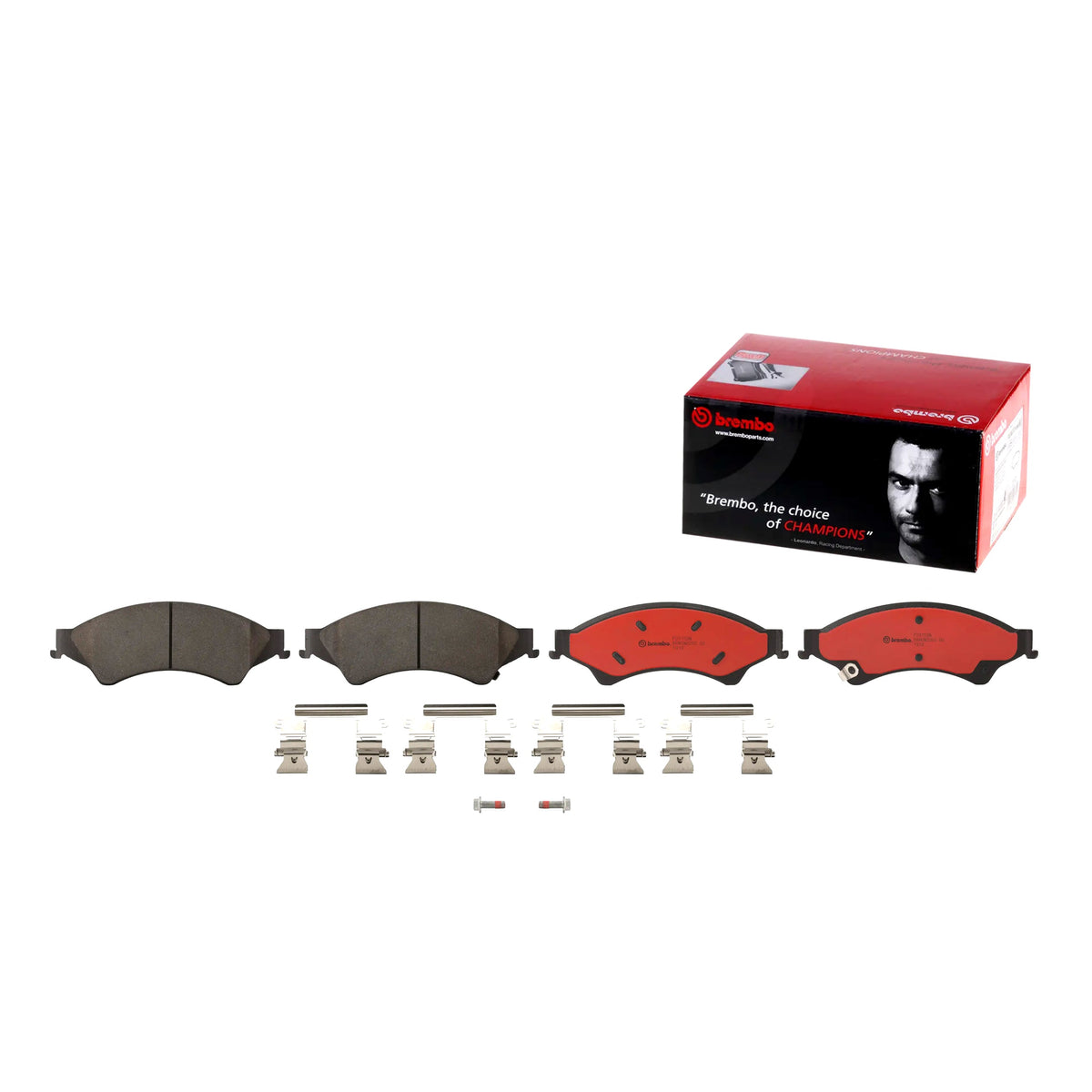 Brembo Front Ceramic Brake Pad P24153N for Ford Ranger T6 Wildtrak, Mazda BT-50