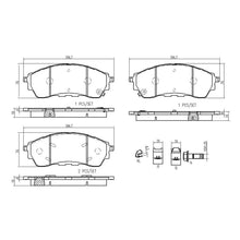 Load image into Gallery viewer, Brembo Front Ceramic Brake Pad P24207N for Ford Everest 2016-2022, Ranger Raptor T6 2018-2022

